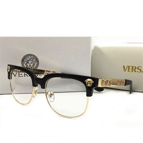 versace men's eye glass frames|Versace prescription eyeglasses for men.